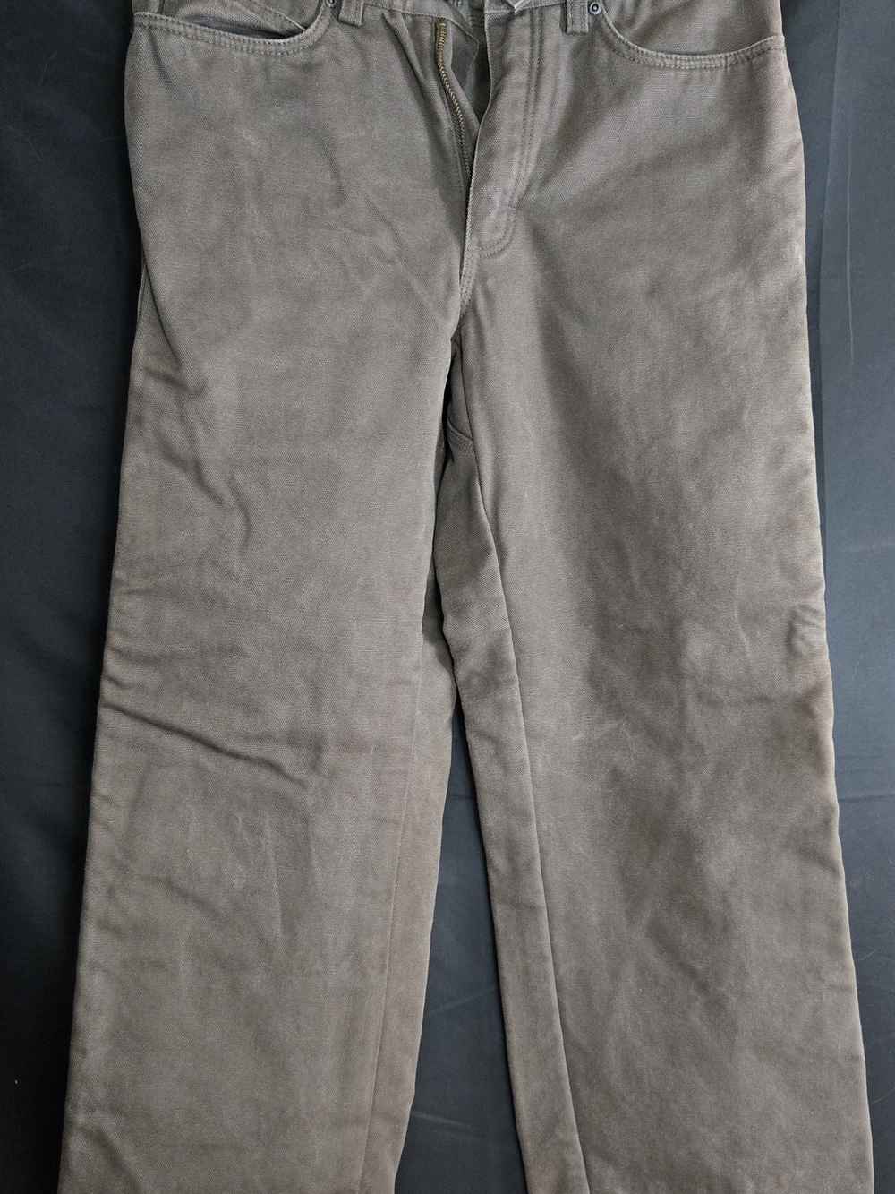 Redhead Insulted Men's Straight Fit Corduroy Pants - Olive Brown #558